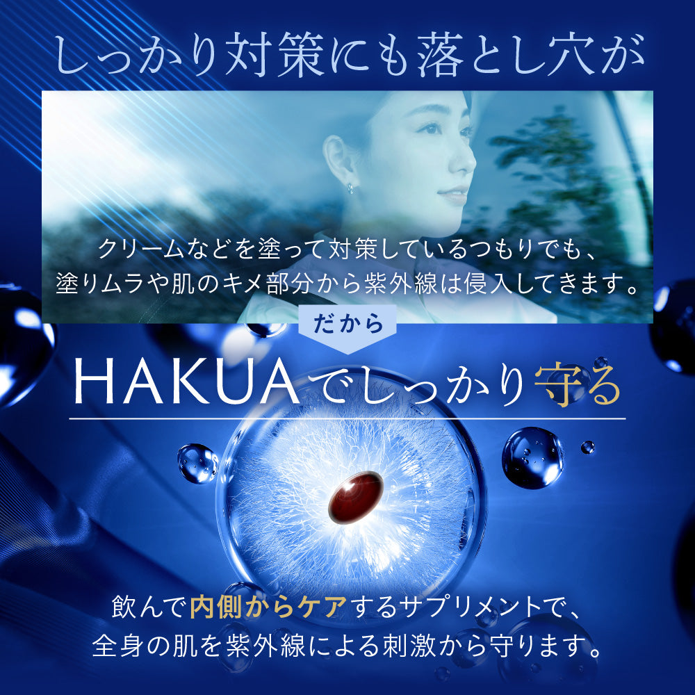 機能性表示食品 HAKUA(ハクア)