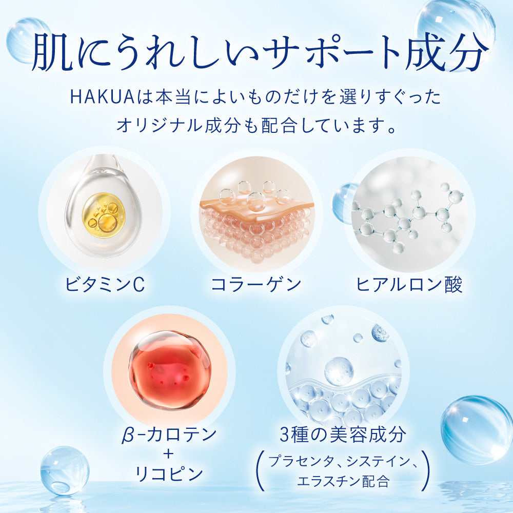 機能性表示食品 HAKUA(ハクア)