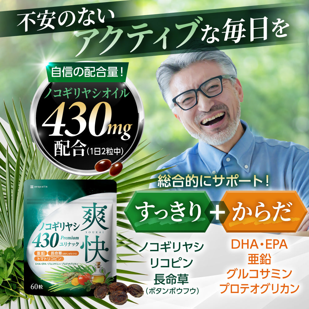 爽快ノコギリヤシ430 ユリナック