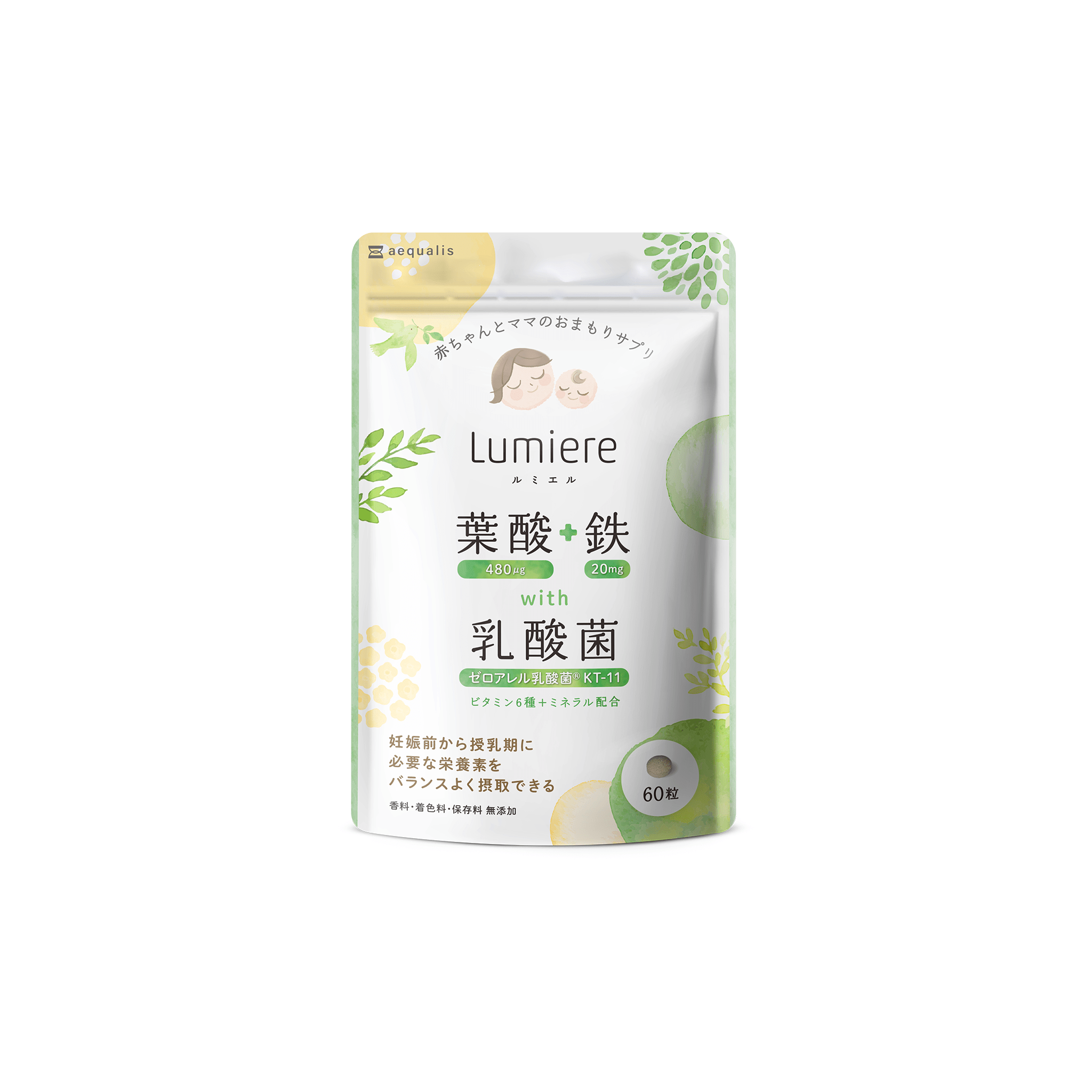 ルミエル 葉酸+鉄with乳酸菌