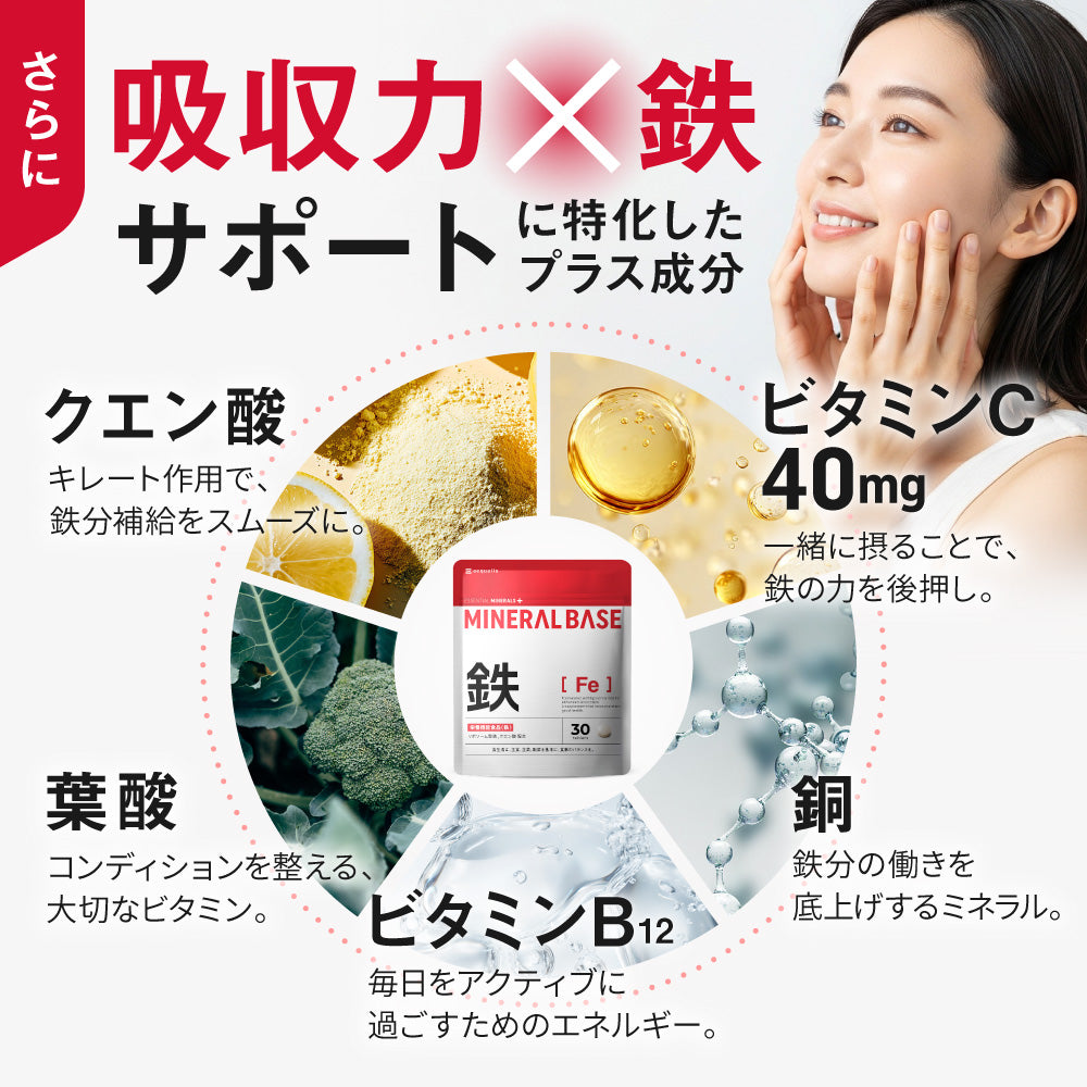 MINERAL BASE（ミネラルベース）鉄