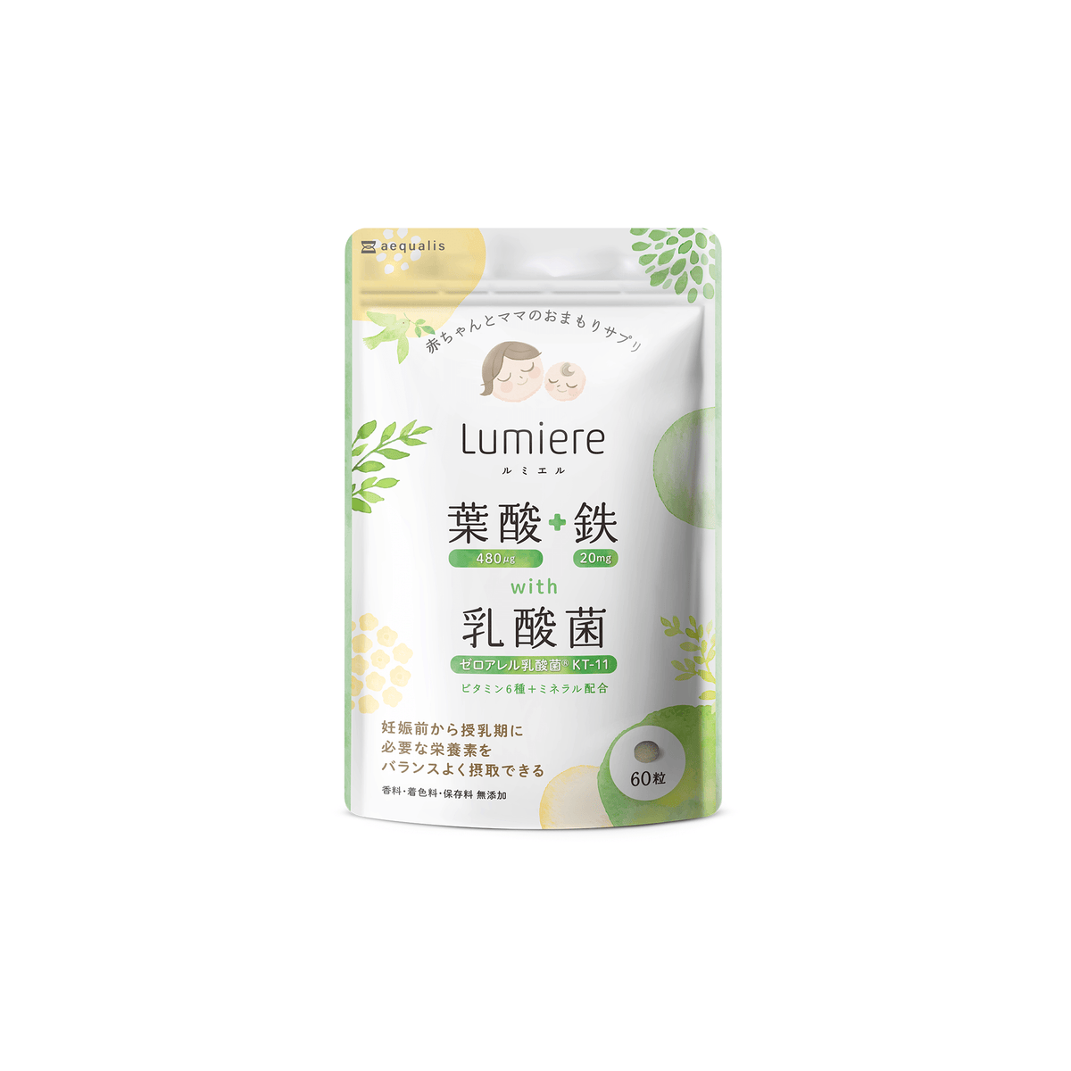 ルミエル 葉酸+鉄with乳酸菌